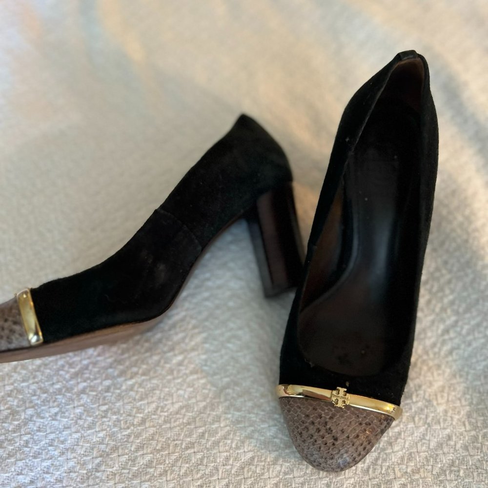 Cap Toe Heels - Tory Burch